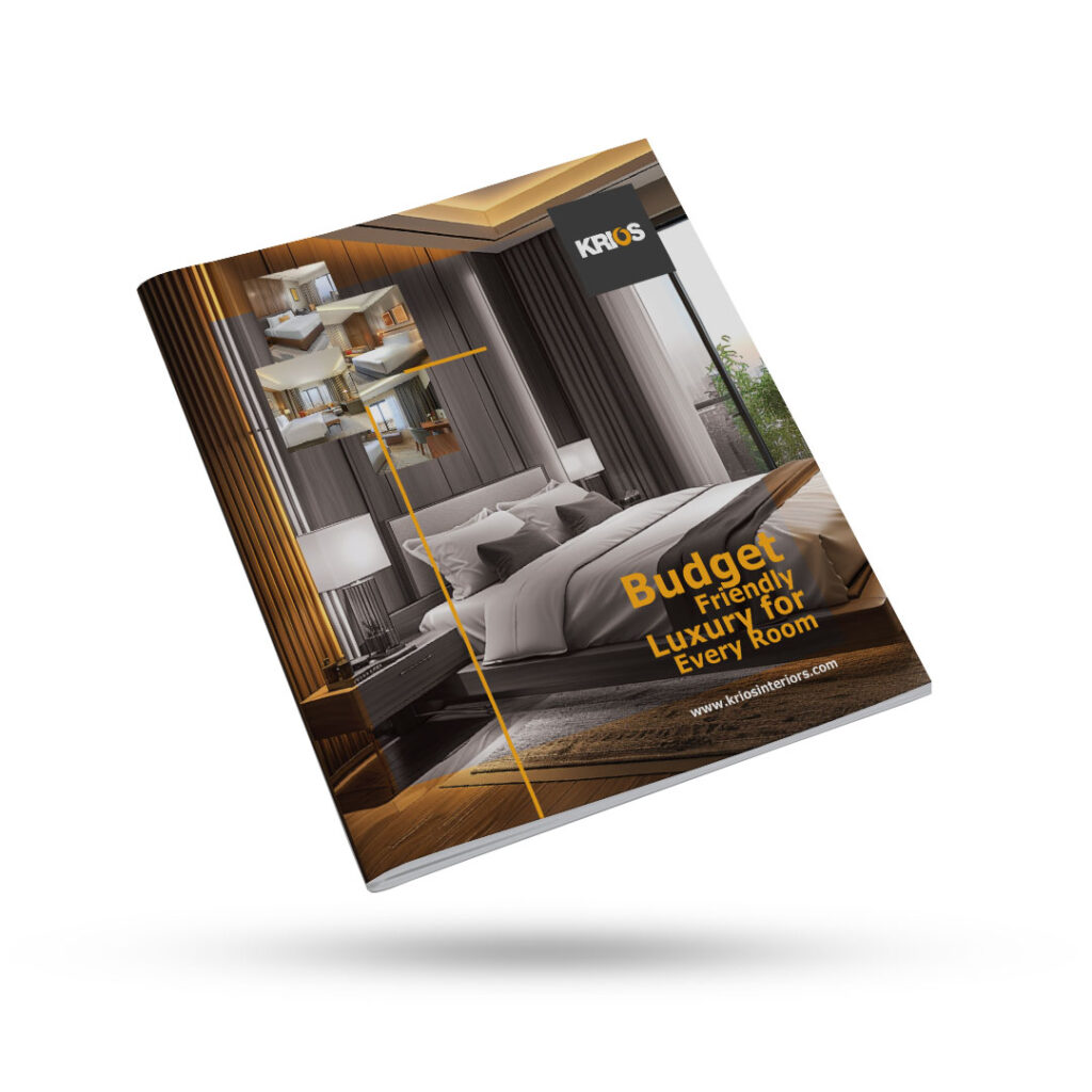 Krios Interior : Hotel Project Catalogue Designing