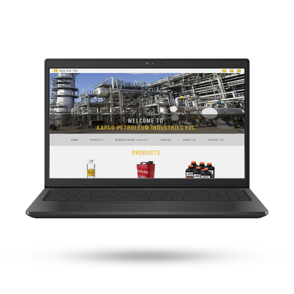 Kapco Petrolium - Oman : Website Designing